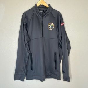 New Era Denver Nuggets Men’s Fleece 1/2 Zip XXL